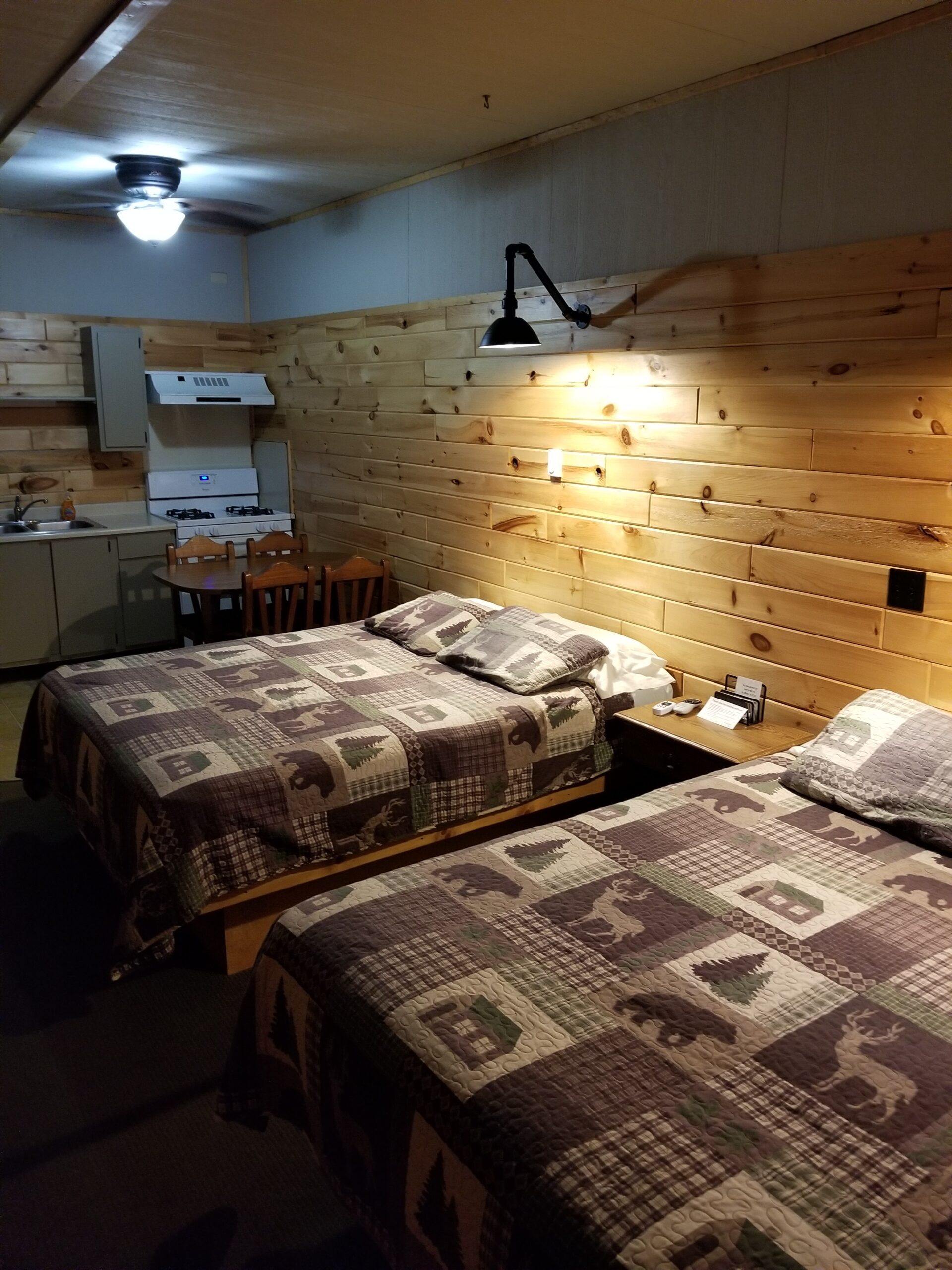 Two Queen Beds with a Full Kitchen